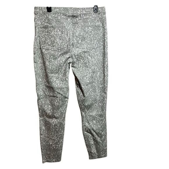 Spanx 1XL high waist ankle Jean ish leggings speckled gray pull on pants - Picture 2 of 7